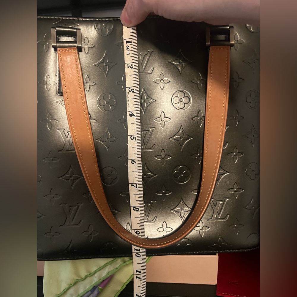 Authentic Louis Vuitton Matte Black Houston Monigram Handbag with dustbag! - Picture 12 of 12